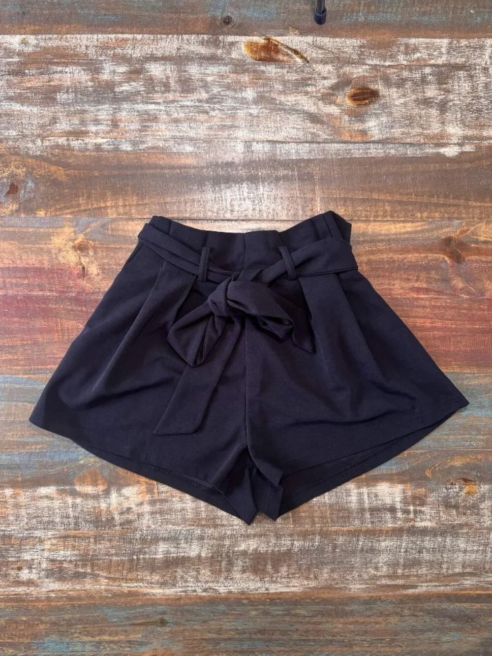 SHEIN Tie Belt Shorts Size S